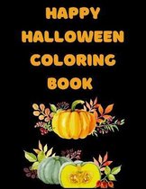 Happy Halloween Coloring Book