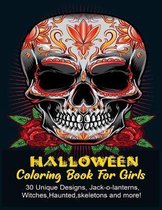 Halloween Coloring Book For Girls