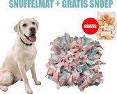 Snuffelmat 28cm x 32cm - Snuffelmat Hond - Honden Speelgoed - Dieren Speelgoed - Honden - Honden Snoepjes - Honden Snacks
