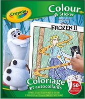 Crayola Frozen 2- kleur-sticker boek