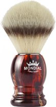 Mondial Scheerkwast Basic Silvertip Fibre - turtle