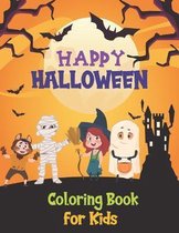 happy halloween coloring book for kids