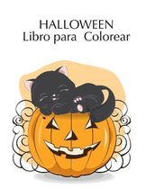 Halloween Libro para Colorear: libro para colorear de Halloween con las criaturas de fantasia para preescolar, Edad 2-4, Con