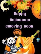Happy Halloween Coloring Book