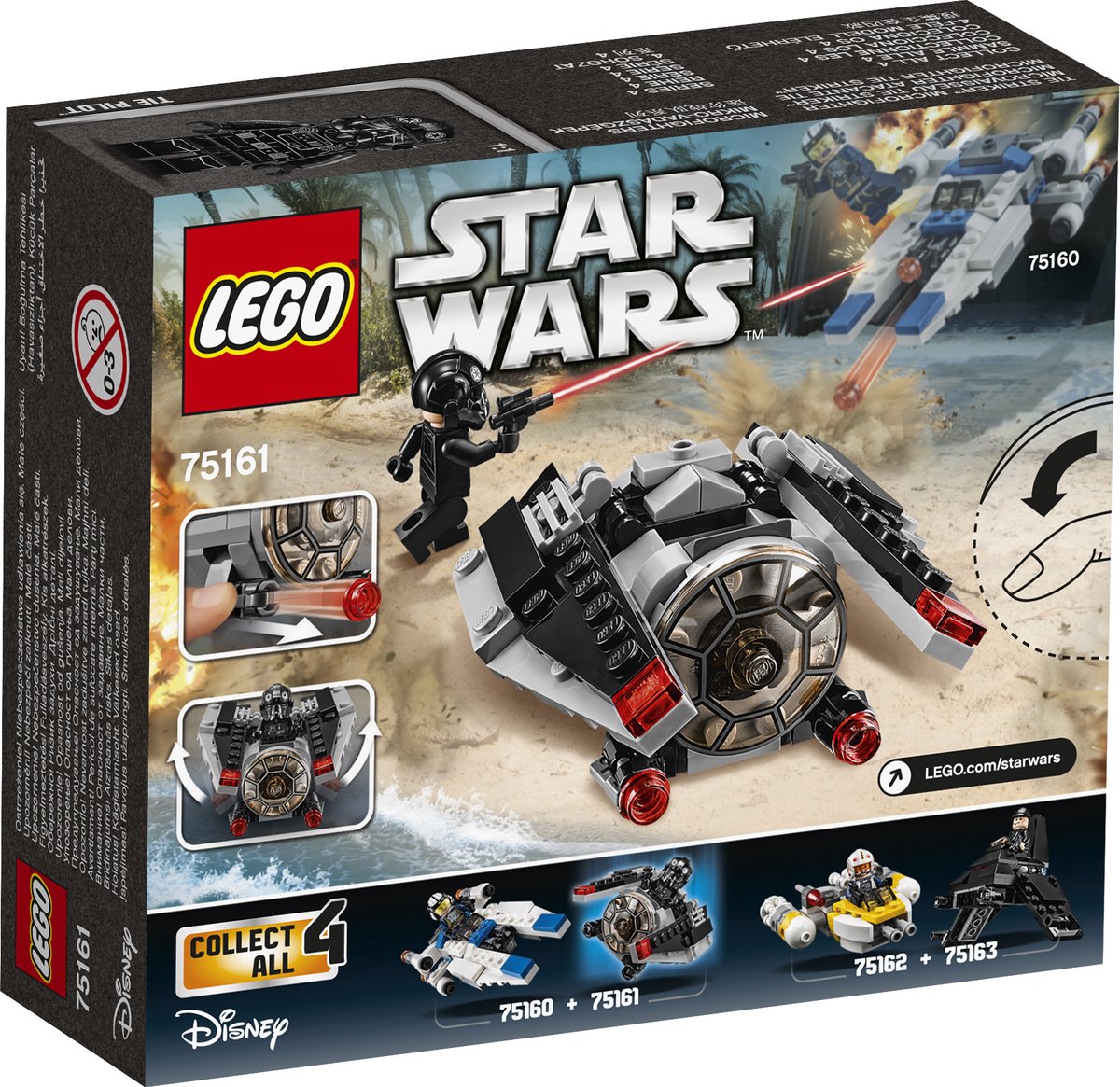 LEGO Star Wars TIE Striker Microfighter 75161 — afbeelding 7