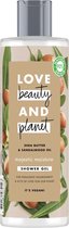 Love Beauty and Planet Douchegel Shea Butter & Sandelwood Oil - 400 ml