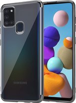 Shieldcase Coque pare-chocs Métallique Samsung Galaxy A21s - noire