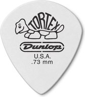 Dunlop White Jazz III Pick 0.73 mm 6-pack plectrum