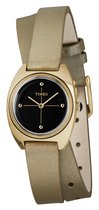 Timex Petite TW2R69800 Horloge - Leather - Gold - Ø 25 mm
