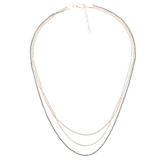 Orphelia Silver - Triple Chain - ZK-7203 - Argent 925-45 cm