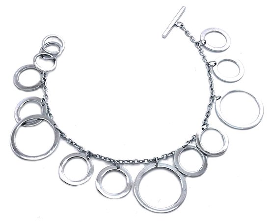 Orphelia Jewelry Bracciale Donna In Argento 925 Con Pietra Naturale – Lunghezza 190 Mm, Ipoallergenico, Confezione Regalo