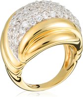 Orphelia ZR-3615-GOLD/56 - Ring - Zilver 925 - Zirkonia - 17.75 mm / maat 56