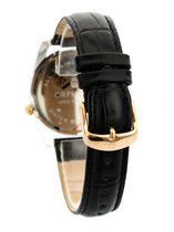 Orphelia 153-1723-44 - Horloge - Leer -  Zwart - 36 mm