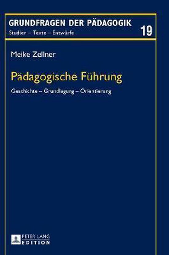 Grundfragen Der Pädagogik- Paedagogische Fuehrung - cover