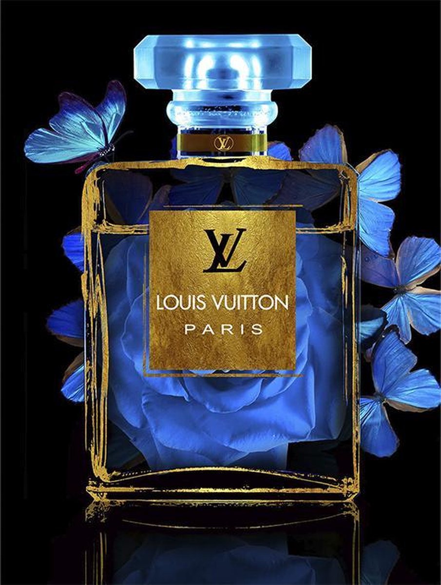 Glasschilderij - Louis Vuitton - Eau de parfum - De Woonhoek