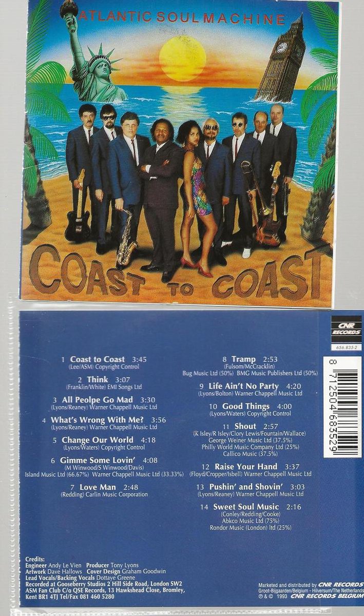 ATLANTIC SOUL MACHINE - Coast To Coast