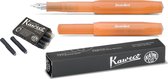 Kaweco Vulpen Sport Frosted MANDARIN (FINE) met extra doosje vullingen