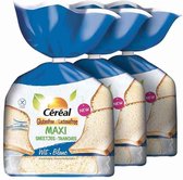 Céréal Maxi Brood Wit Glutenvrij & Lactosevrij - 3 x 350 gr - Voordeelverpakking