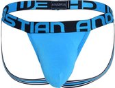 Andrew Christian - Almost Naked Bamboo Jock - Maat XL -  Aqua Blauw - Jockstrap - Mannen ondergoed