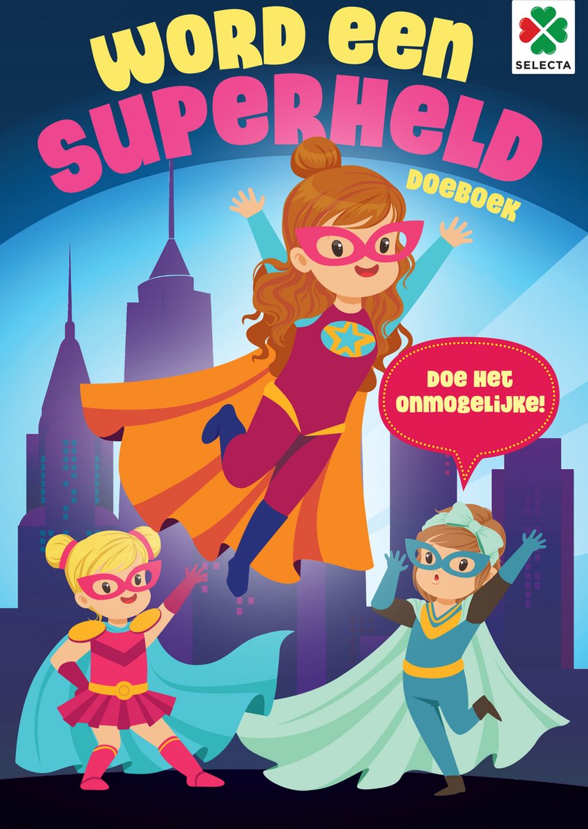 Word een superheld - Doeboek