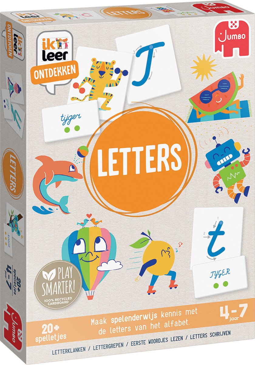 Ik Leer Ontdekken Letters - Educatief Spel