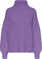 Noisy may NMROBINA L/S HIGH NECK KNIT Dames Trui - Maat L