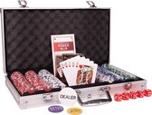 Cartamundi - Texas Hold'em Entry - Pokerset - Aluminium Koffer - 300 chips