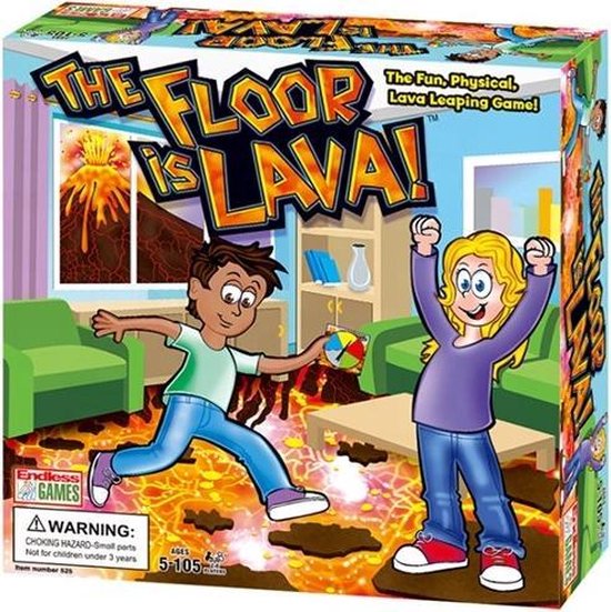 Heb jij The Floor is Lava Behendigheidsspel voor Kinderen De Vloer is Lava Inclusief