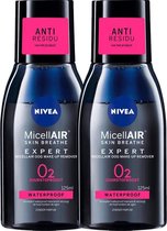 Nivea MicellAIR Skin Breathe EXPERT Oog Make-up Remover Multi Pack - 2 x 125 ml