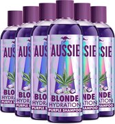 Aussie Blonde Hydratation Zilvershampoo - Voordeelverpakking - 6 x 290 ml