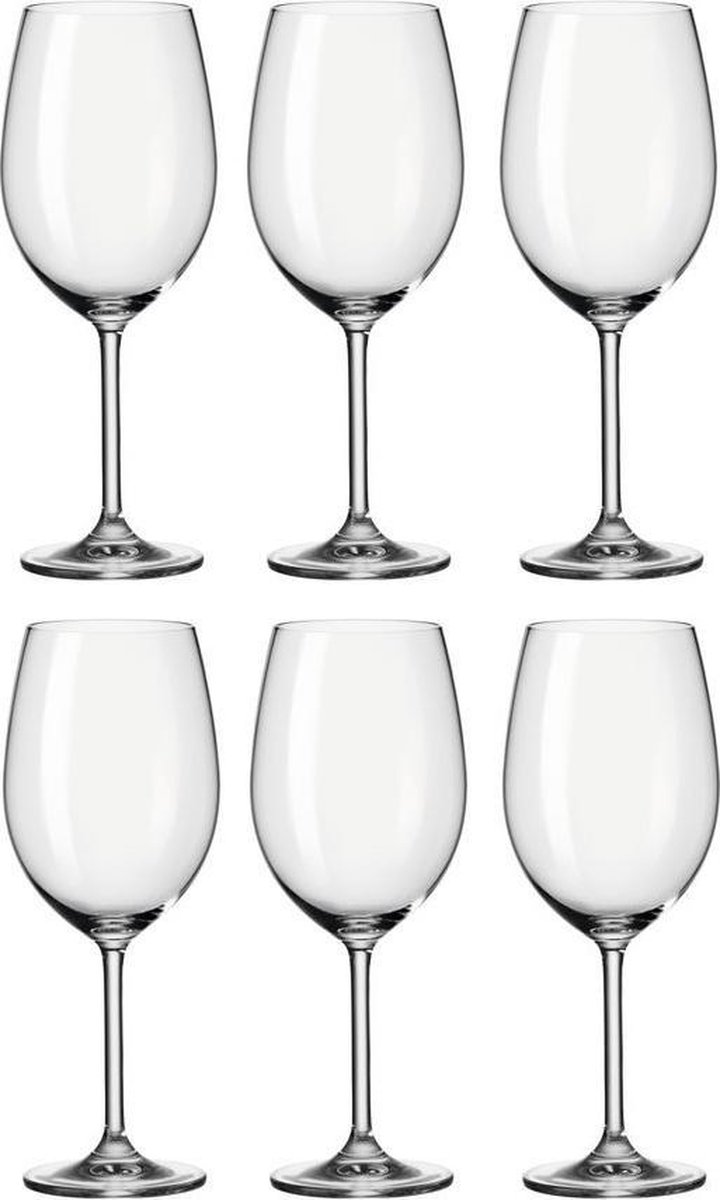 Leonardo Daily Bordeauxglas - 6 Stuks