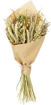 Droogbloemen cadeau | Mooie naturel kleuren | Staat super leuk in de woonkamer | De trend van nu | Leuk om cadeau te geven - Hoogte 40 cm