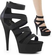 Pleaser - DELIGHT-659 Hoge hakken - US 13 - 44 Shoes - Zwart