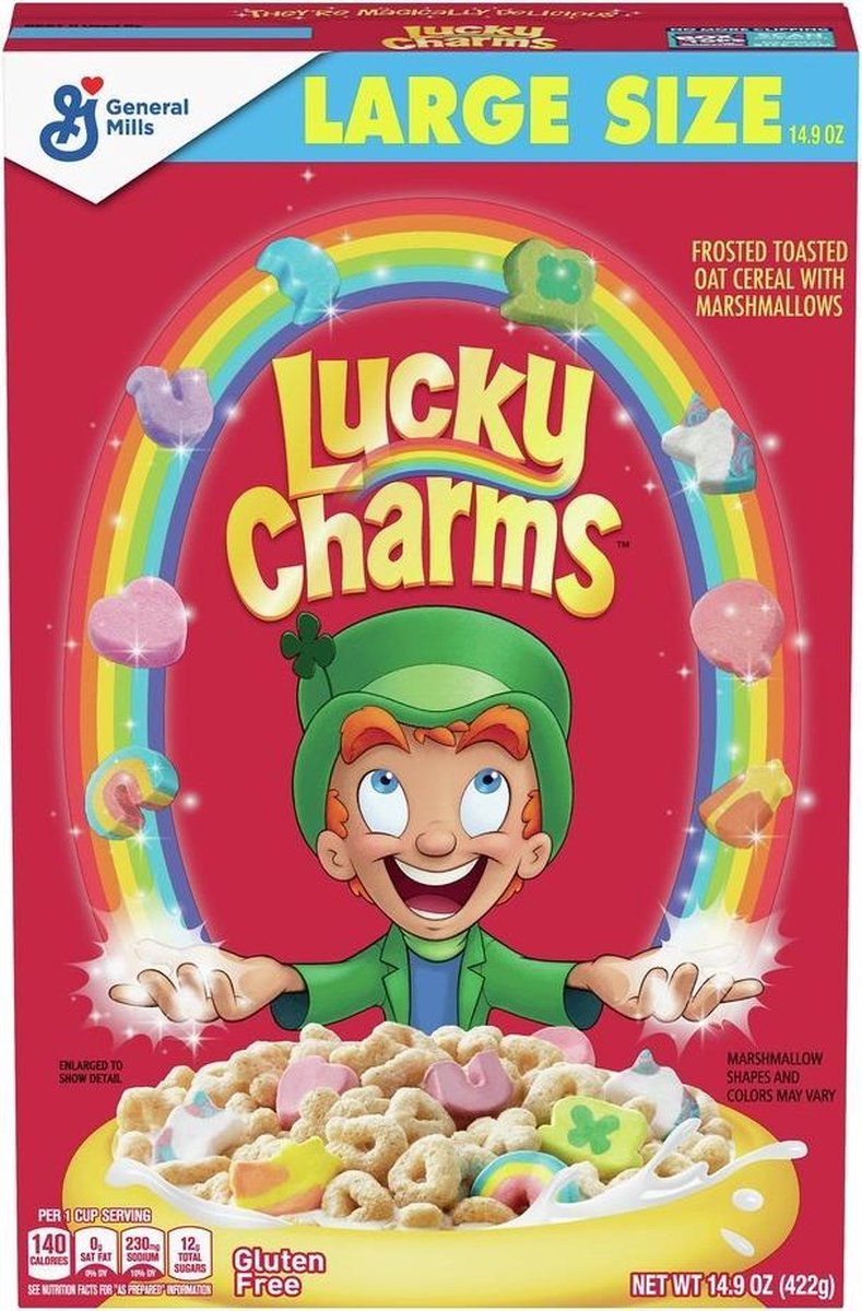 Lucky Charms - 14.9 oz/1 x 422 gram | bol.com
