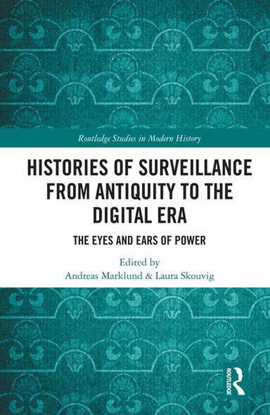 Routledge Studies in Modern History - Histories of Surveilla ... - cover