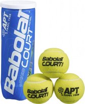 Babolat padelballen padel Tour 2 blikken 6 ballen + gratis grip