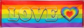 Boland - Polyester banner Regenboog 'LOVE' Multi - Regenboog