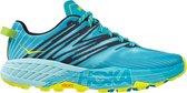 Hoka Speedgoat 4  Sportschoenen - Maat 41 1/3 - Vrouwen - lichtblauw/geel/zwart