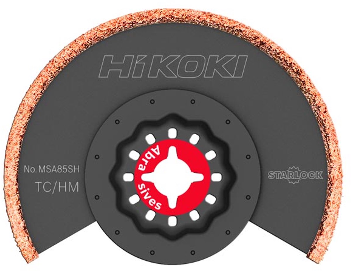 Hikoki 782760 MSA70SH Multitool blad - 70 x 1,5mm - Abrasief materiaal / Voegen (1st)