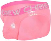 Andrew Christian - Neon Venom Brief - Maat XL - Heren slip - Slangenprint - Roze - Mannen ondergoed