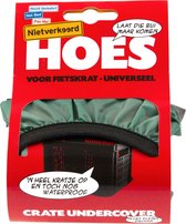 Niet Verkeerd Fietskrat Afdekhoes - Krathoes Undercover 40 X 30 Cm Polyester Groen