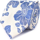 Das zijden blauwe bloemen