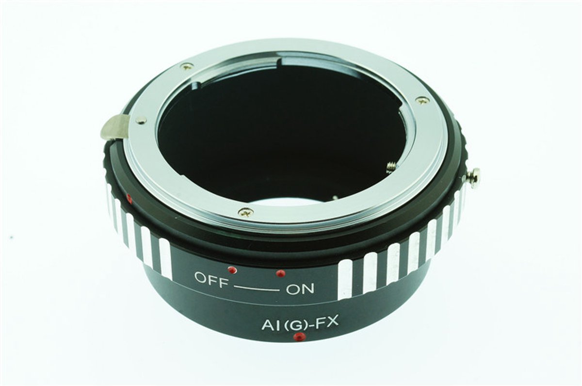 Adapter AI G-Fuji FX: Nikon F/AI/S/G Lens-Fujifilm X Camera