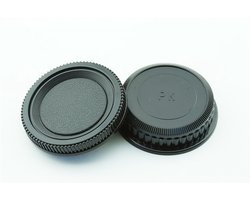 Achterdop+Bodydop (2 stuk): Praktica Pentacon PB mount camera lens