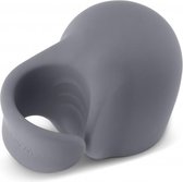 Penis Play Silicone Attachment - Grey - Massager & Wands - Accessories