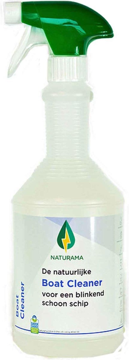 Naturama Green Planet – Professional - Boot reiniger – 100% natuurlijk - Biologisch - Palmolievrij - Boat Cleaner – kant & klaar – 1x 1 liter - Palmolie vrij