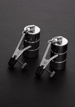 2 Adjustable Nipple Clamps+Changable Weights - Clamps -