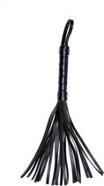 X-Play quilted mini whip - Black - Bondage Toys - Whips