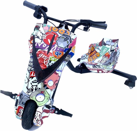 Drift Trike American - Nieuwste Elektrische Scooter - Led verlichting -  zonder vering | bol.com