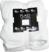 In The Mood Plaid Akropolis 150 x 200 cm - Div Kleuren - Wit